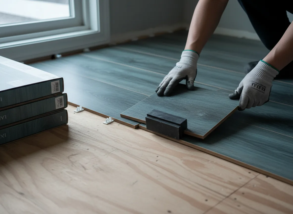 Luxury Vinyl Plank Installation company in Wellman, IA
